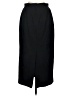 Casual Corner 100% Polyester Solid Black Formal Skirt Size 8 - photo 2
