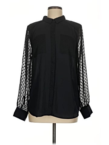 Isaac Mizrahi LIVE! Long Sleeve Blouse (view 1)