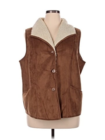 D&Co. Faux Fur Vest (view 1)