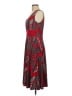 Perceptions Chevron-herringbone Red Cocktail Dress Size M - photo 5