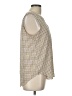 Maurices 100% Polyester Ivory Sleeveless Blouse Size L - photo 4
