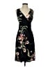 Soma Print Black Cocktail Dress Size S - photo 1