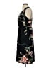 Soma Print Black Cocktail Dress Size S - photo 5