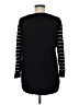 Cable & Gauge Chevron-herringbone Black Pullover Sweater Size M - photo 2