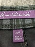 Gloria Vanderbilt Plaid Gray Casual Pants Size 22 - photo 4
