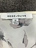 Rose + Olive 100% Polyester Ivory 3/4 Sleeve Blouse Size 1X - photo 7