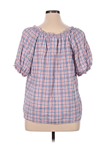 St. John's Bay Short Sleeve Blouse (view 2)