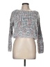 Full Circle Trends With Love Tweed Silver Pullover Sweater Size M - photo 1