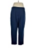 Joan Rivers Solid Blue Active Pants Size XL - photo 2