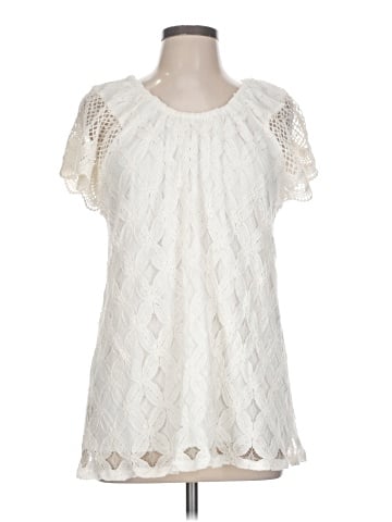Indigo Soul Short Sleeve Blouse (view 1)