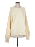 By Together Solid Ivory Pullover Sweater Size S - photo 1