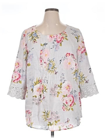 J.Jill Short Sleeve Blouse (view 1)