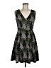 H&M Print Black Cocktail Dress Size M - photo 1