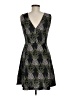 H&M Print Black Cocktail Dress Size M - photo 2
