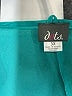Dots 100% Polyester Teal 3/4 Sleeve Blouse Size 3X - photo 7