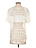 Deletta Ivory Short Sleeve Blouse Size S - photo 2