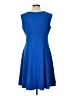 Marc by Marc Jacobs Solid Blue Casual Dress Size 10 - photo 2