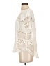 Deletta Ivory Short Sleeve Blouse Size S - photo 5
