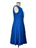 Marc by Marc Jacobs Solid Blue Casual Dress Size 10 - photo 4