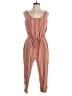 Drew Stripes Pink Jumpsuit Size L - photo 1
