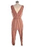 Drew Stripes Pink Jumpsuit Size L - photo 2