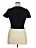 OQQ Black Short Sleeve Turtleneck Size XL - photo 2
