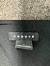 Trouve 100% Polyester Solid Black Romper Size L - photo 4