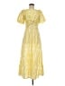 Kivari Yellow Casual Dress Size 6 - photo 1