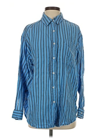 Aerie Long Sleeve Button-Down Shirt (view 1)