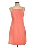 BCBGeneration 100% Polyester Solid Orange Casual Dress Size 12 - photo 1