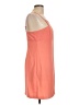 BCBGeneration 100% Polyester Solid Orange Casual Dress Size 12 - photo 4