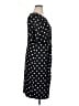 Connected Apparel Polka Dots Black Casual Dress Size 16 - photo 4