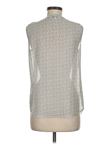 Rose + Olive Sleeveless Blouse (view 2)