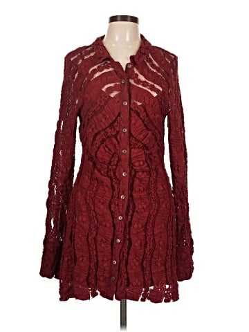 Free People Long Sleeve Button-Down Shirt (view 1)