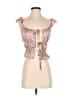 Forever 21 100% Polyester Tan Sleeveless Blouse Size S - photo 1