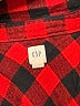 Gap Plaid Red Long Sleeve Button-Down Shirt Size S - photo 7