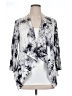 Lulu Silver Black Cardigan Size XL - photo 1