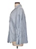 Zara Stripes Blue 3/4 Sleeve Button-Down Shirt Size L - photo 5