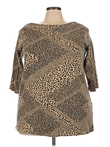 Jessica London 3/4 Sleeve T-Shirt (view 1)