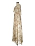 AaKaa 100% Polyester Gold Casual Dress Size S - photo 5