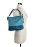 Coach 100% Leather Graphic Solid Blue Teal Leather Shoulder Bag One size - photo 2