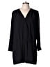 Trouve 100% Polyester Solid Black Romper Size L - photo 1