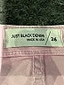 Just Black Pink Jeans Size 26 waist - photo 7