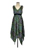 Route 66 100% Polyester Paisley Green Casual Dress Size M - photo 1