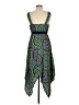 Route 66 100% Polyester Paisley Green Casual Dress Size M - photo 2