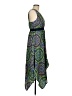 Route 66 100% Polyester Paisley Green Casual Dress Size M - photo 4