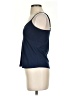Paraphrase Blue Sleeveless Top Size XS - photo 5