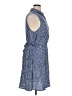 Amazon Essentials 100% Viscose Polka Dots Blue Casual Dress Size XL - photo 4