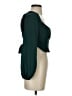 Altar'd State 100% Polyester Green 3/4 Sleeve Blouse Size XS - photo 4
