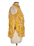 Rose + Olive Yellow Sleeveless Blouse Size L - photo 4